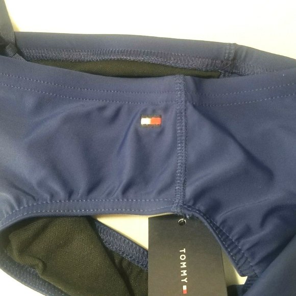 Tommy Hilfiger Men's Swim Bodybuilders Drawstring Briefs GYM Bikini Sport - Picture 4 of 6